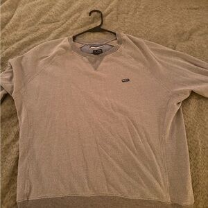 RVCA Men's Light Gray Crewneck Sweater